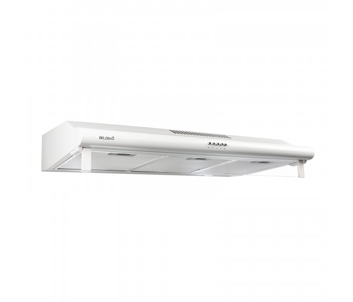 Hotte casquette 90 cm blanche, hotte visiere, 90, blanc