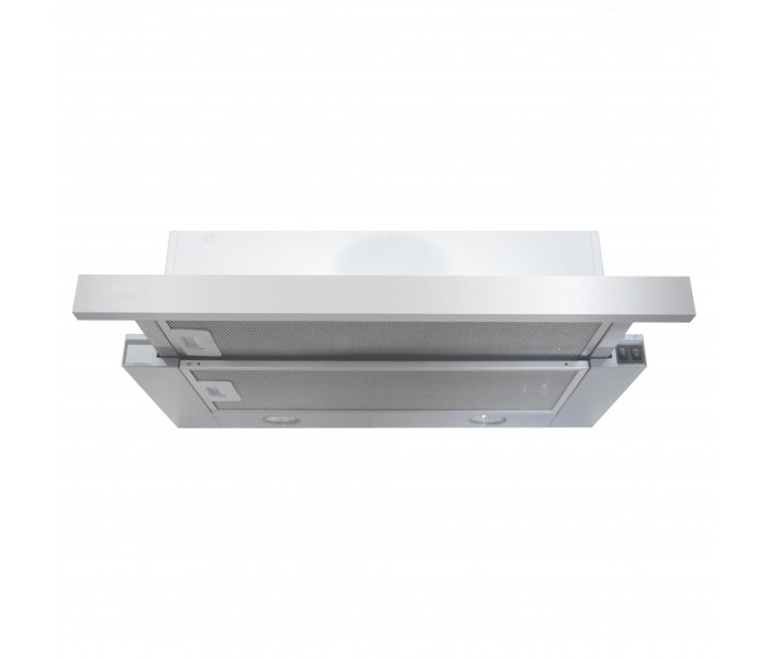 Hotte tiroir en inox 60 cm