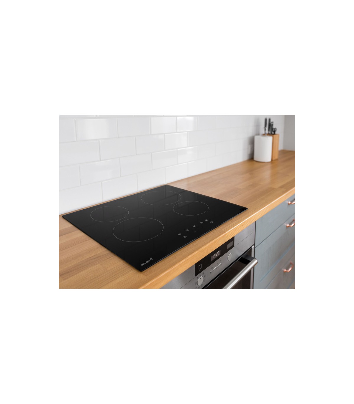 Jago® table de cuisson - vitrocéramique, 4 foyers, encastrable
