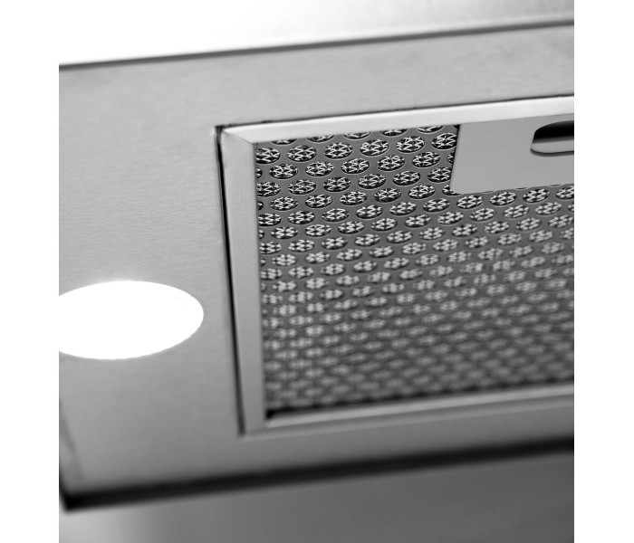 Hotte inox décorative beldeko