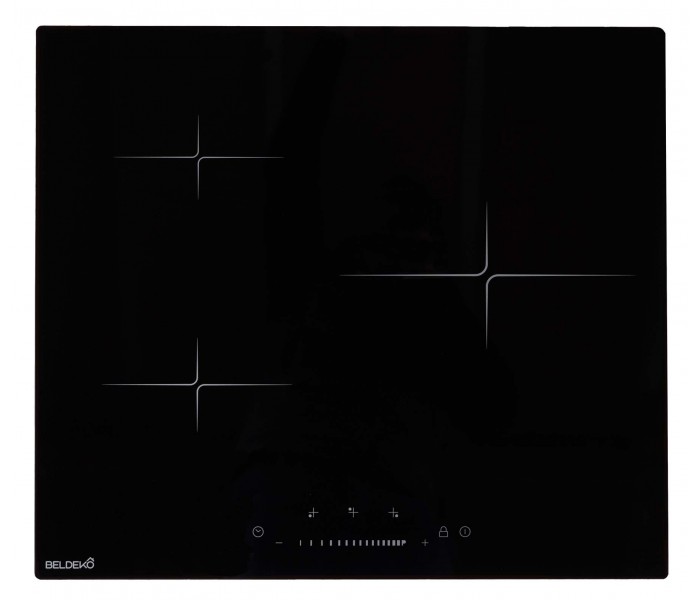 plaque de cuisson induction 3 feux avec slider booster