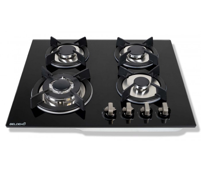 Plaque gaz verre 4 feux