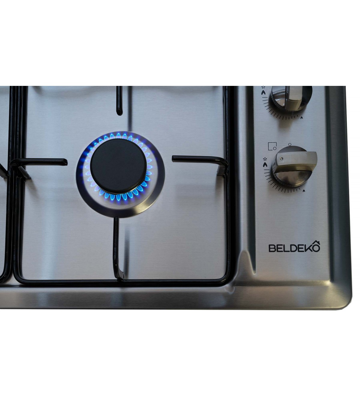 BELDEKO - Plaque De Cuisson Électrique 4 Feux 5500W Inox - Cuisine Familiale Et Professionnelle