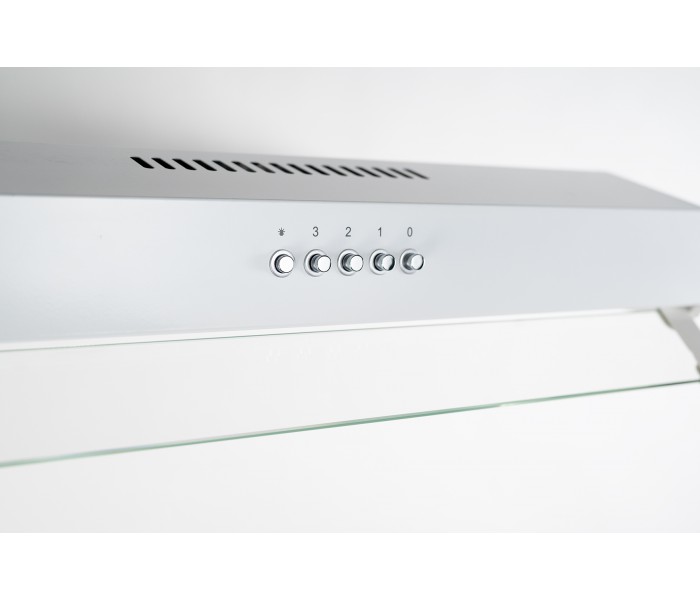 hotte casquette blanche 60 cm blanc