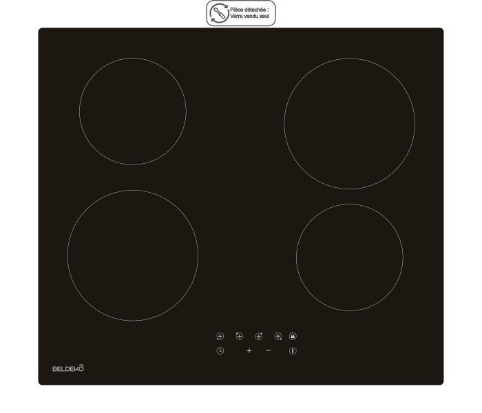 VERRE VITROCÉRAMIQUE TV4V-114