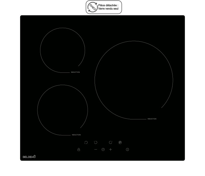 VERRE INDUCTION TI3V-119