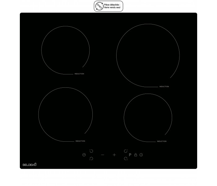 VERRE INDUCTION TI4V-120