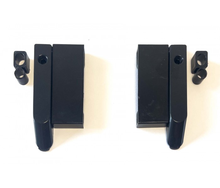 JEU COMPLET SUPPORT VISIÈRE NOIR