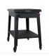 TABLE A ROULETTES EXTERIEUR FOUR A PIZZA ET BBQ