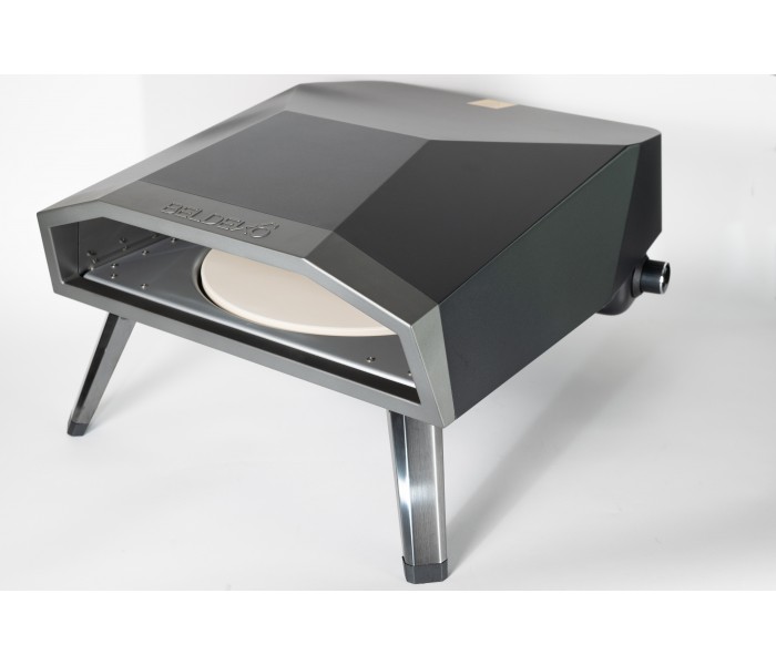 Four à pizza, gaz, pierre tournant, pierre rotative, exterieur,