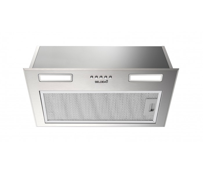 Hotte groupe encastrable en inox, largeur 52 cm. Hotte à encastrer. éclairage led