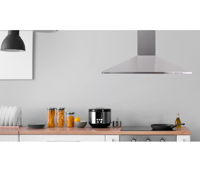 Hotte triangle inox 90cm 90 pyramide