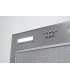 Hotte groupe encastrable en inox, largeur 52 cm. Hotte à encastrer. éclairage led