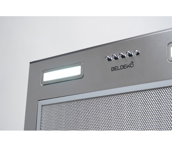 Hotte groupe encastrable en inox, largeur 52 cm. Hotte à encastrer. éclairage led