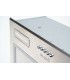 Hotte groupe encastrable en inox, largeur 52 cm. Hotte à encastrer. éclairage led