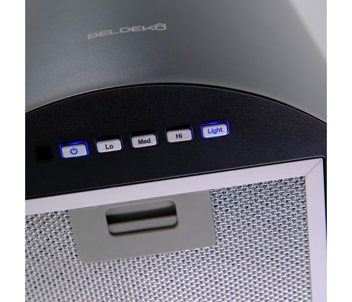 hotte ronde noir a suspendre ilot, hotte suspendu, ronde, noir, recyclage