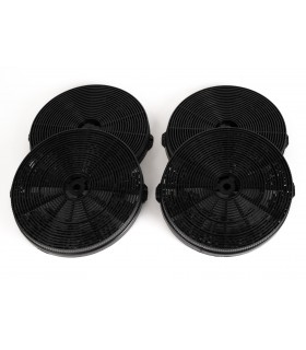 LOT DE 4 FILTRES A CHARBON - CALLYS / SPIRO / PETROSIA / LINKIA / NODOSA / KEOS / LUDIA