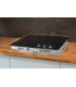 Plaque de cuisson 3 foyers vitrocéramique boutons, manettes, commande