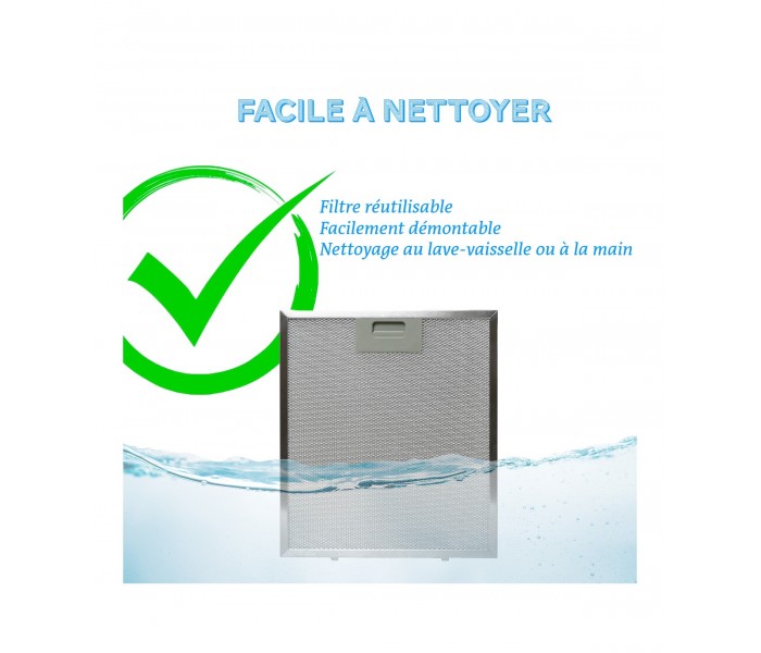 HOTTE CASQUETTE / VISIERE / RIVAGE 90 CM - BLANC | BELDEKO