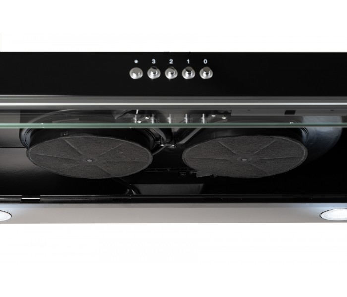 HOTTE CASQUETTE / VISIERE / RIVAGE 90 CM - NOIR | BELDEKO