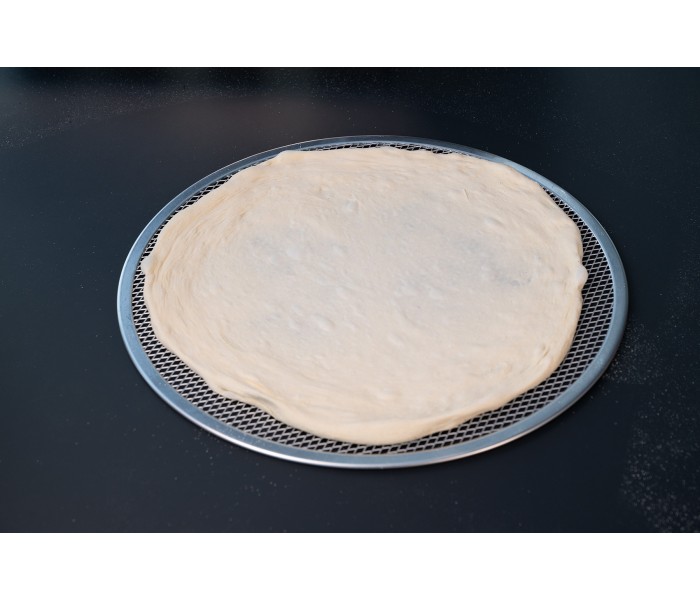 Plaque à pizza perforée, grille de cuisson, aluminium, 30,5 cm, pizza, beldeko