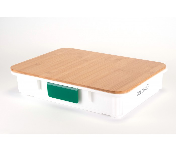 bac à patons, bac à pizza, pro, plastique, plateau bois, bambou, empilable