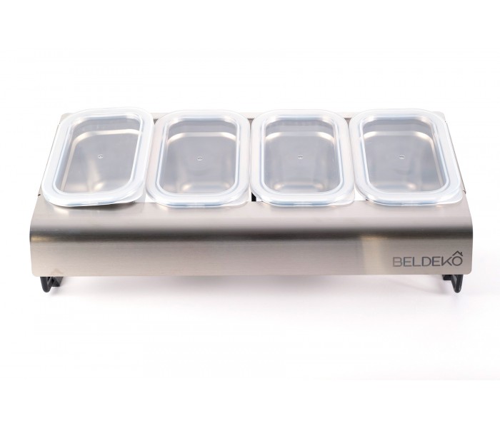 Saladette, four à pizza, beldeko, bac alu, ingredients