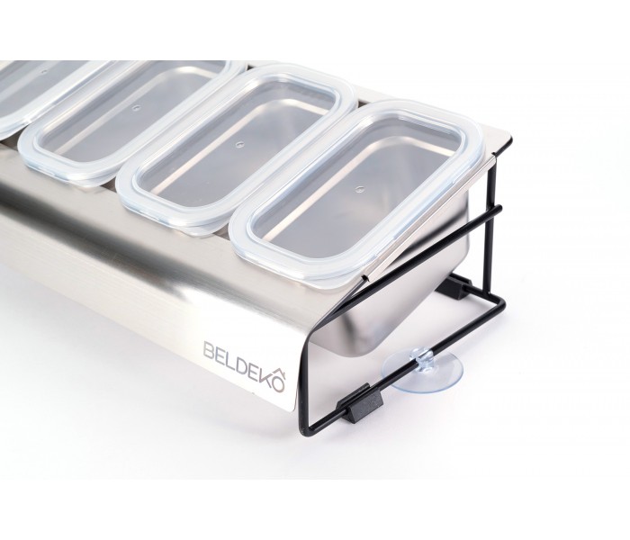 Saladette, four à pizza, beldeko, bac alu, ingredients