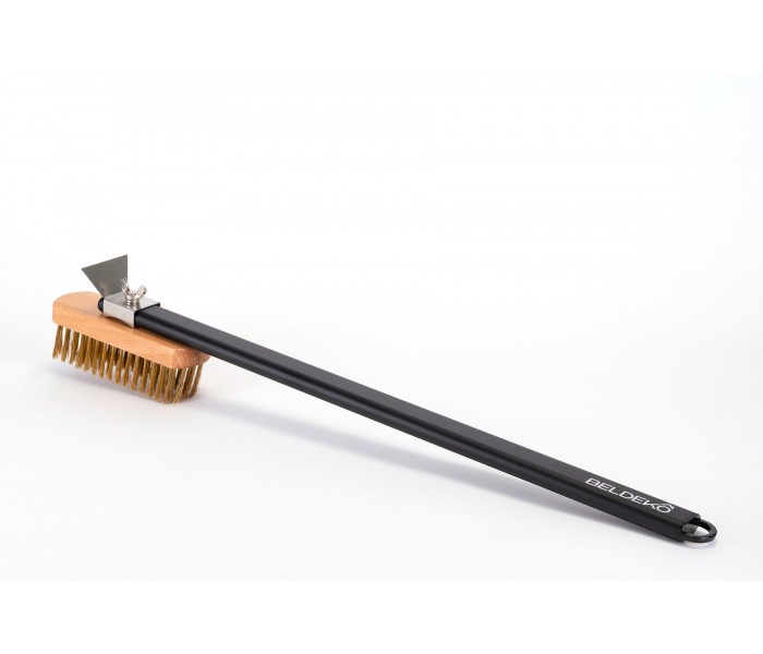 Brosse, nettoyage, metal, four à pizza, nettoyage, pierre, four, pizza