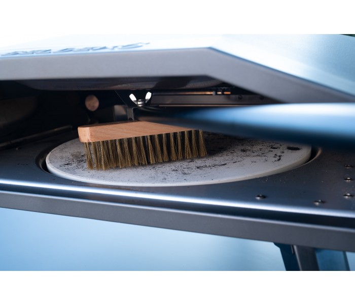 Brosse, nettoyage, metal, four à pizza, nettoyage, pierre, four, pizza