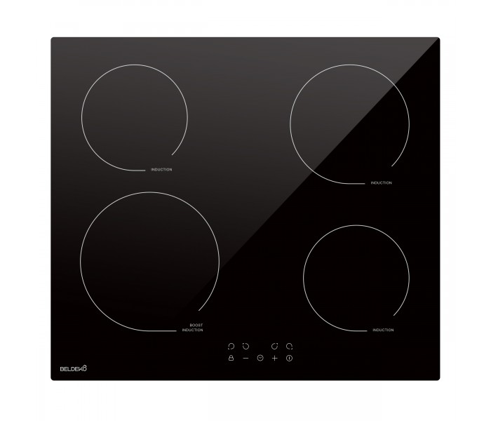 plaque induction, 4 feux, 4 foyers, 4 zones, encastrable, booster, silencieuse, puissante, francaise, beldeko
