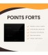 Plaque induction, table induction, 3 feux, 3 foyers, 3 zones, encastrable, slider, puissante, beldeko, minuteur