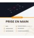 Plaque induction 3 feux, 3 foyers, encastrable, booster, puissante, beldeko, silencieuse