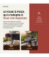 Four à pizza, gaz, pierre tournant, pierre rotative, exterieur,