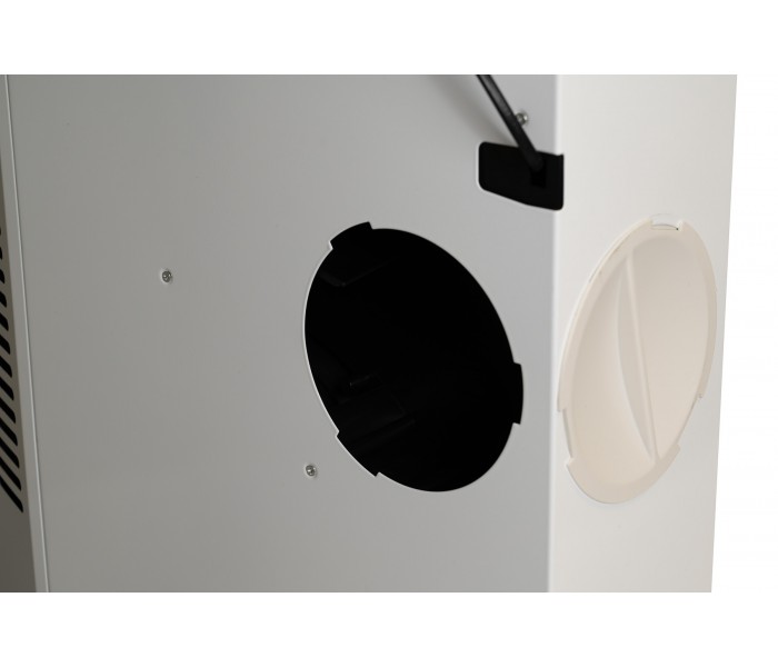 hotte casquette, 60 cm, blanche, visiere, 200x, puissante, double moteur