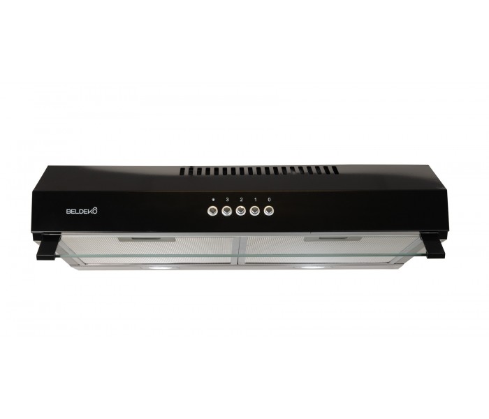 hotte casquette, 60 cm, noir, visiere,  puissante, double moteur