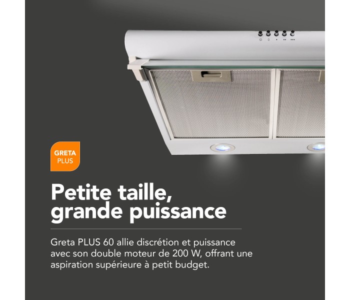 hotte casquette, blanche, blanc, double moteur, visiere, beldeko