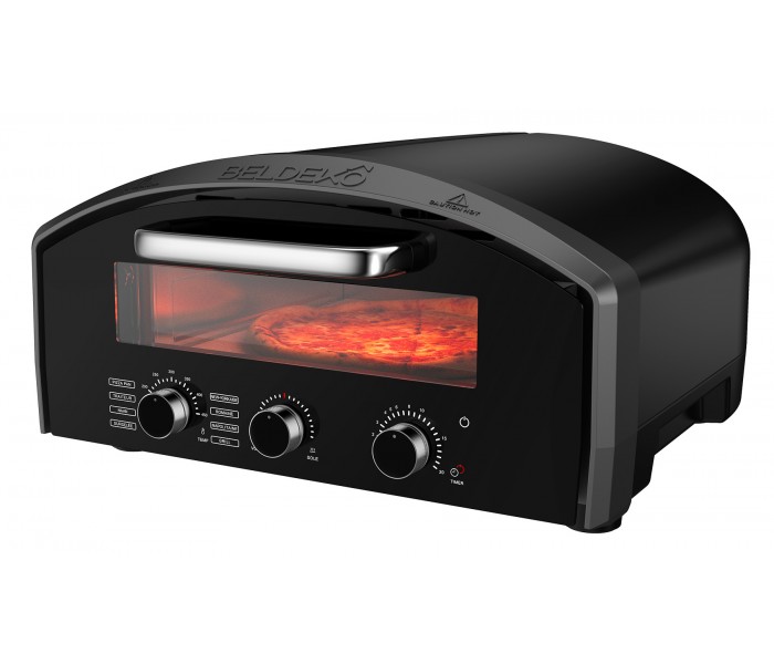 Four à pizza, électrique, four à pizza électrique, portable, posable, puissant, pro, 400°C, 450°C, Beldeko, Donato