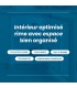 réfrigérateur integrable, encastrable, porte, frigo encastrable