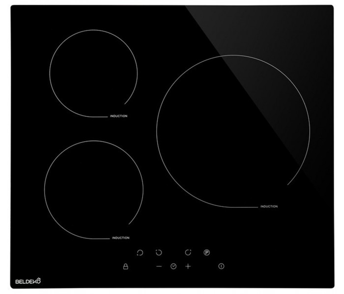 Plaque de cuisson induction 3 feux minuterie
