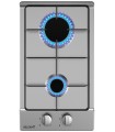 PLAQUE DE CUISSON GAZ DOMINO - INOX & ACIER | BELDEKO