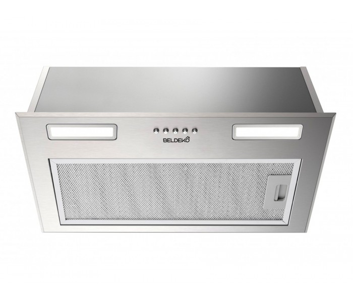 Hotte groupe encastrable en inox, largeur 52 cm. Hotte à encastrer. éclairage led