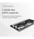 Plaque electrique, fonte, 2 feux, 2 foyers, 2 zones, encastrable, inox, boutons, manettes