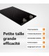 Plaque de cuisson, 2 feux, 2 foyers, 2 zones, encastrable, commande, boutons, manette