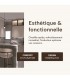 plaque de cuisson, encastrable, induction, 2 zones, puissante, minuteur,  2 foyers, slider