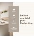 plaque de cuisson, encastrable, induction, 2 zones, puissante, minuteur,  2 foyers, slider