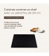 Plaque de cuisson encastrable Induction 3 foyers puissante, marque française