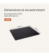 table de cuisson induction 3 foyers slider booster