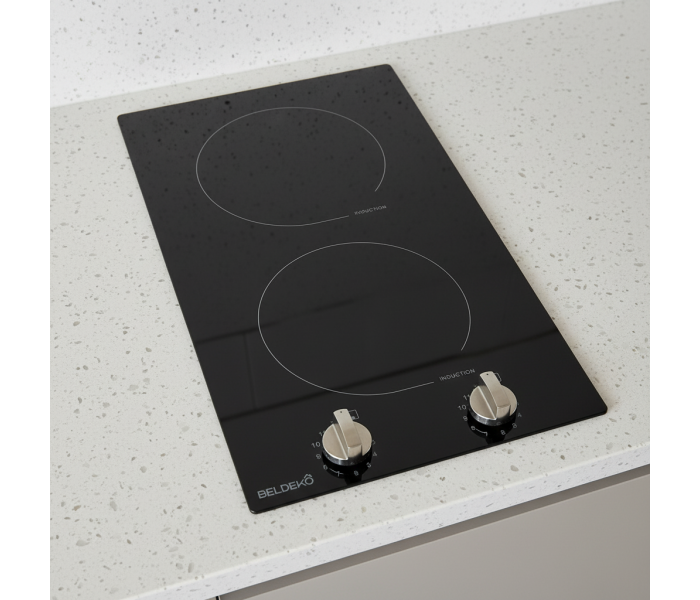 PLAQUE DE CUISSON INDUCTION DOMINO — MANETTES | BELDEKO