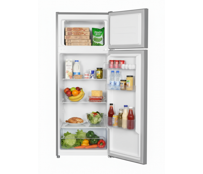 Réfrigérateur 2 Portes Gris / Silver - Grande capacité, design élégant et performant